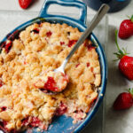 Looking for a quick and delicious dessert? Try my easy apple strawberry crumble recipe! Bursting with juicy strawberries and sweet apples, this warm and comforting dessert is perfect for any occasion. With a buttery crumble topping, it's a delightful treat that will leave everyone wanting more.