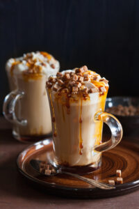 Indulge in a guilt-free Caramel Nonfat Latte with this easy-to-follow recipe. Made with sugar-free caramel syrup and nonfat milk, this delicious healthier latte is perfect for satisfying your sweet tooth.