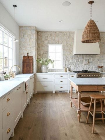 European farmhouse kitchen designs are becoming increasingly popular for homeowners who want to achieve a rustic, cozy, and inviting aesthetic in their homes. Inspired by the warm and welcoming farmhouses found in rural European communities, these designs boast a timeless quality that is both elegant and practical.