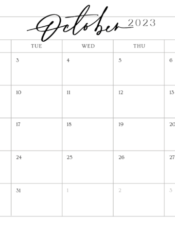 Looking for a free printable October 2023 calendar? My blog post has got you covered! Stay organized and plan your month with ease using my downloadable Octocalendar. Grab a copy now and start planning your October today!