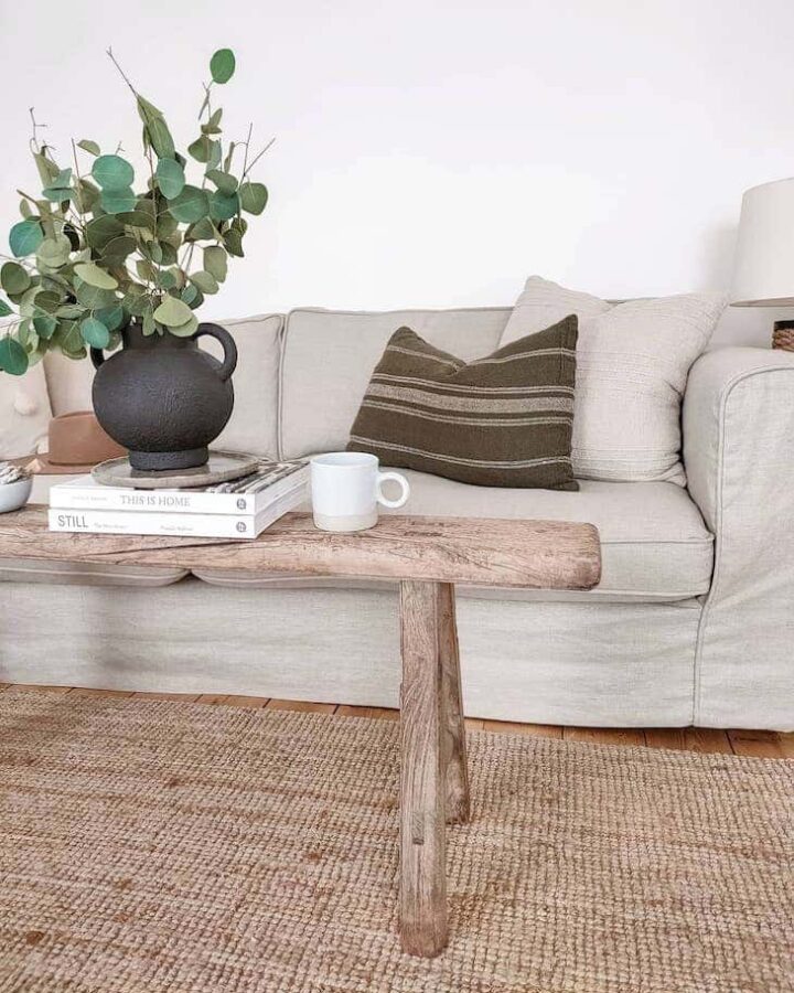 How to Decorate a Coffee Table Farmhouse Style - Nikki's Plate