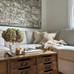 How to decorate a coffee table farmhouse style; If you are looking for coffee table decor ideas but farmhouse style, this post is for you! Here you will find farmhouse coffee table designs for the inspiration you need to style your own rustic coffee table!