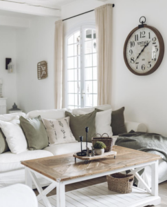 How to Decorate a Coffee Table Farmhouse Style - Nikki's Plate