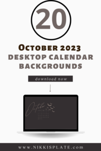 October 2023 desktop calendar backgrounds; Here are your free September backgrounds for computers and laptops. Tech freebies for this month!