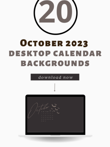 October 2023 desktop calendar backgrounds; Here are your free September backgrounds for computers and laptops. Tech freebies for this month!