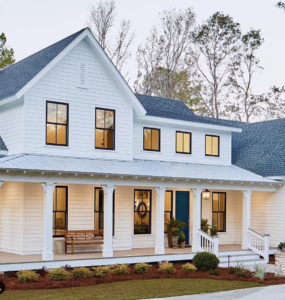 Discover the most stunning white farmhouse exteriors that will inspire your next home renovation project. From charming country cottages to grand manor houses, explore my curated list of the top 25 white farmhouse exteriors that you absolutely need to see. Find your dream style and get inspired to create a timeless, elegant, and inviting home!!