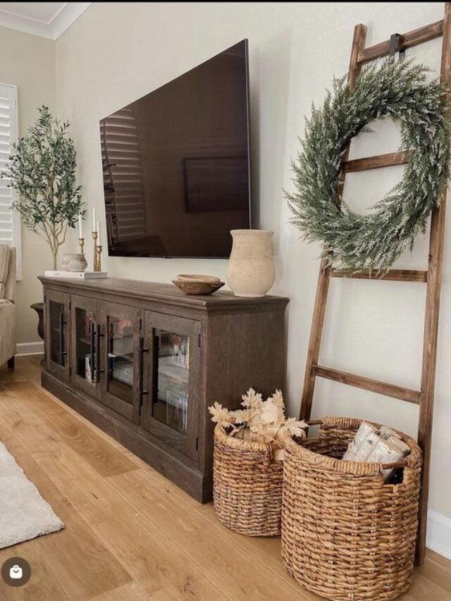 20+ RUSTIC FARMHOUSE TV STAND IDEAS
