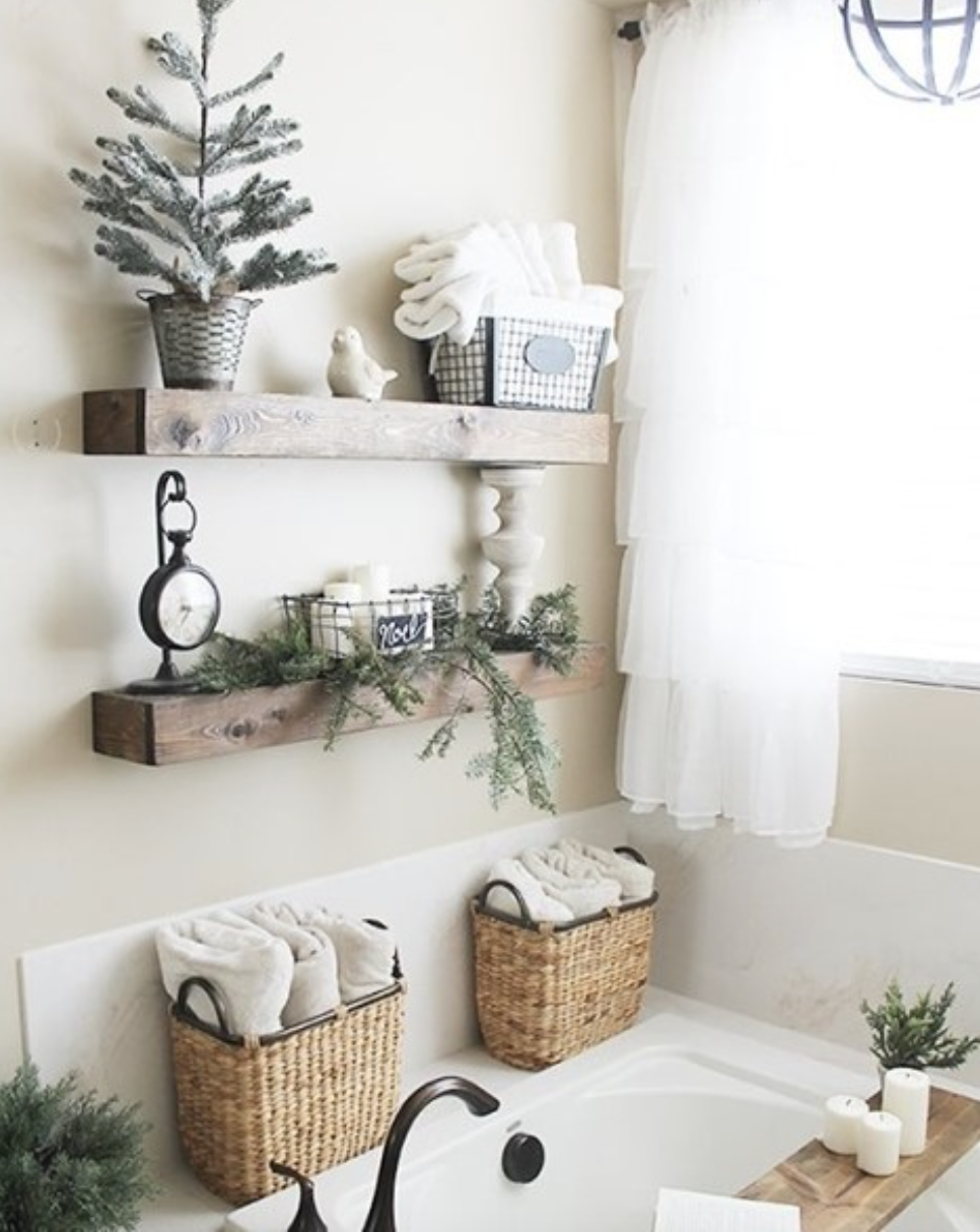 30 Christmas Bathroom Decor Ideas to Try This Season - Get into the festive spirit with these Christmas bathroom decor ideas! Discover unique and budget-friendly tips to transform your bathroom into a winter wonderland, bringing all the Christmas cheer right into your home!