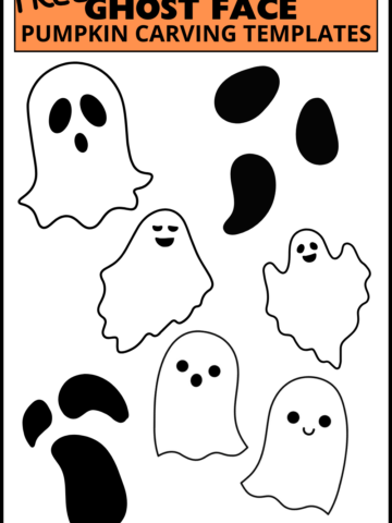 Here are 10 FREE ghost face pumpkin carving templates to elevate your Halloween décor. Print them at home, beginner-friendly, and perfect for a spooktacular pumpkin carving experience.