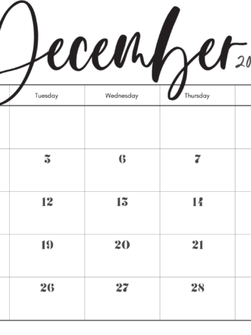 Looking for a free printable December 2023 calendar? Stay organized and plan your month with ease using my downloadable month December cute calendars. Sunday start blank December calendars and planners! Use as work or school calendars.