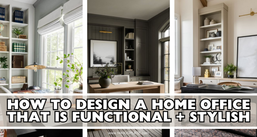 How to Design a Home Office that is Functional and Stylish - NP