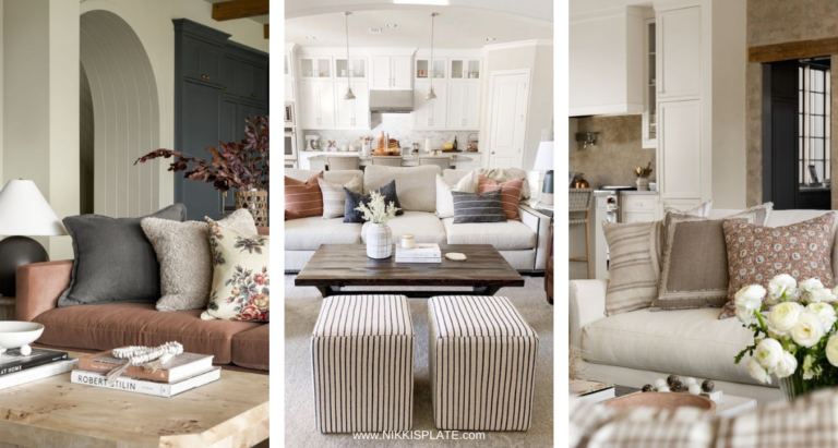 How to Mix and Match Patterns in Your Space - Nikki's Plate