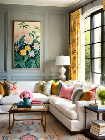 Choosing the right Color in Home Decor is vital in creating an environment that reflects our personality and mood!