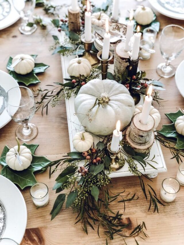 15 PERFECT THANKSGIVING TABLESCAPE IDEAS