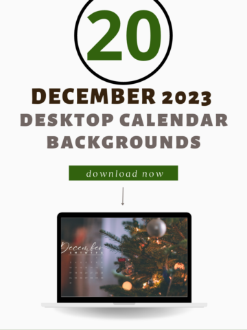 Free December 2023 Desktop Calendar Backgrounds; Here are your free December backgrounds for computers and laptops. Tech freebies for this month!