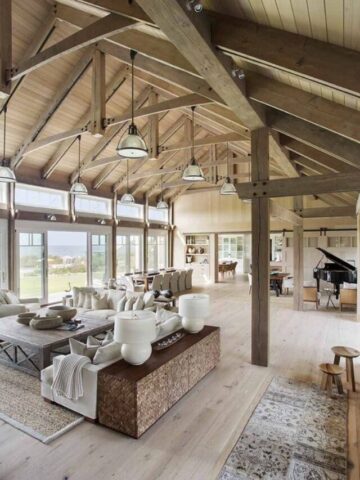 Discover the best Modern Farmhouse Barndominium Interiors to date! Explore the top 10 Farmhouse Barndominium Interior designs. Get inspired by unique layouts that blend the rustic charm of a traditional barn with modern comfort and luxury. Perfect for those who cherish rural living with a sophisticated twist