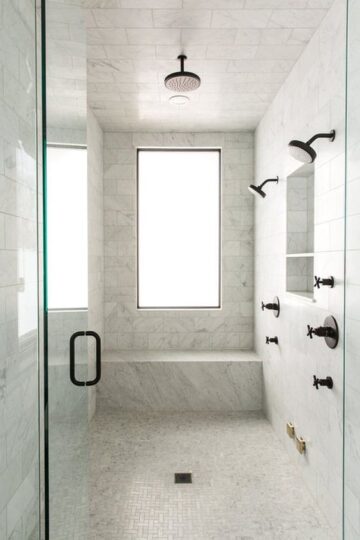 Highlight Window Shower 25 Window in Shower Ideas to Brighten Your Bathroom - NP