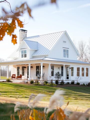 Peek into the charm of modern living with a rustic twist as we unveil the 15 New Modern Farmhouse Exteriors. Get set to be inspired by designs that blend tradition with trend, all wrapped up in a warm, casual-yet-pro vibe. Perfect for your next dream home inspo! 🏡✨