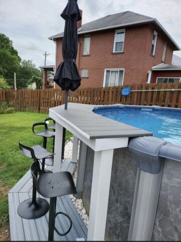 25 Genius Above Ground Pool Bar Ideas That Will Transform Your Backyard