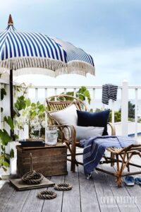 15 Deck Decorating Ideas for the Summer Months - Nikki's Plate