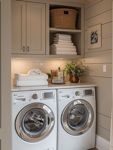 Discover how to transform your laundry room with these top 15 Shiplap Laundry Room Ideas. Create a functional, stylish space that combines beauty and practicality. Get inspired to upgrade your laundry room today!