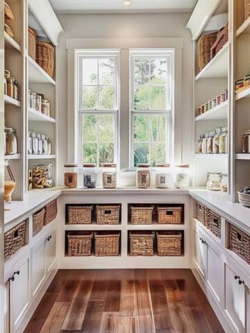 Get ready to let the sunshine into your kitchen! This blog post shares 15 stylish walk in pantry window ideas that blend form and function, perfect for jazzing up your space. Dive in for some brilliant inspo!