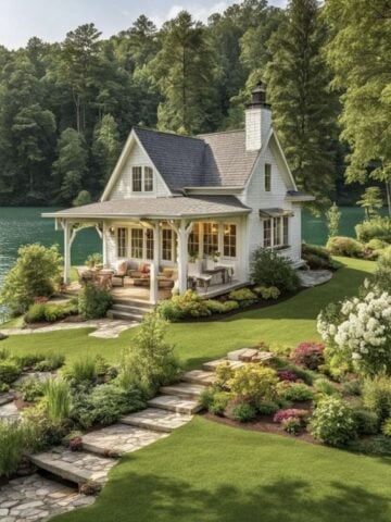 Dive into the cozy world of tiny white cottages with me! Packed with charm, each of these 15 beauties offers a sneak peek into living large in small, stylish spaces.