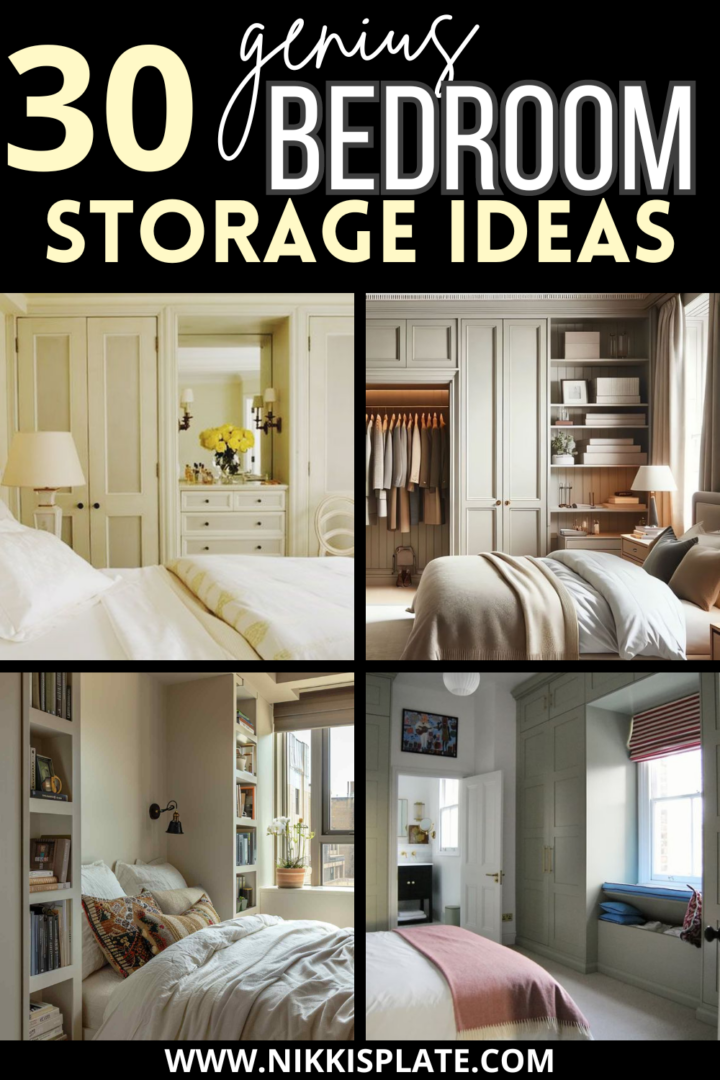 Creatingbedroom Storage 30 Genius Bedroom Storage Ideas to Maximize Your Space - NP