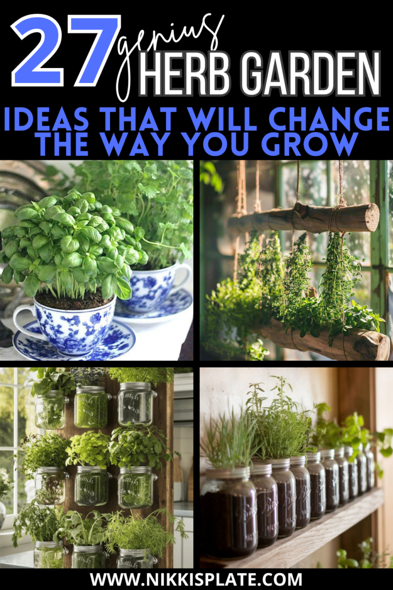 27 Genius Herb Garden Ideas That Will Change the Way You Grow - Nikki's ...
