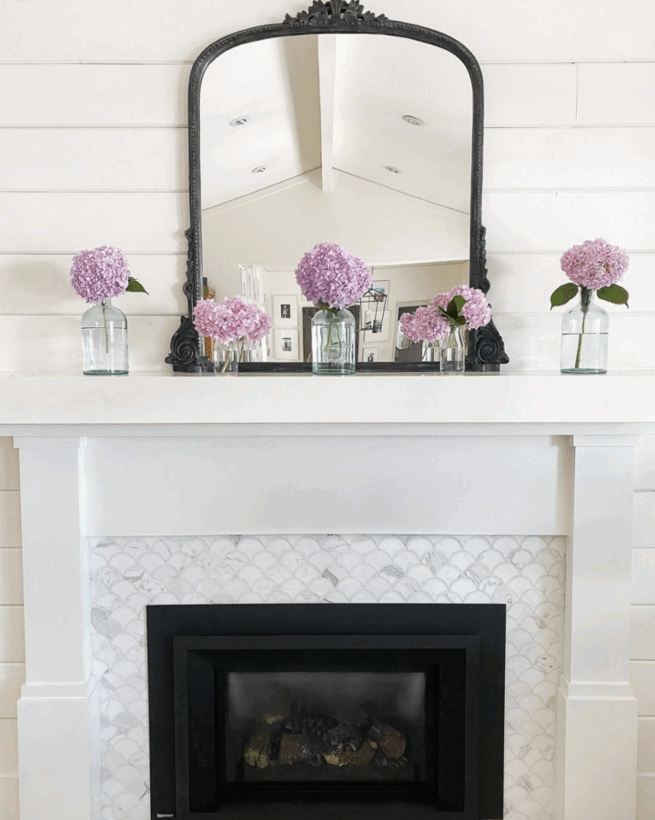 30 Summer Mantel Decor Ideas to Brighten Your Living Room