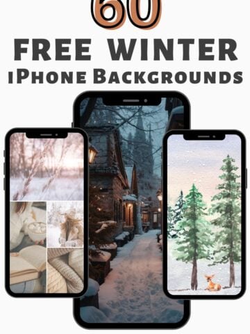 Get 60 free Winter iPhone Wallpapers to cozy up your screen this season! From snowy nature scenes to minimalist, cute, and Christmas-inspired designs, download aesthetic winter backgrounds today.