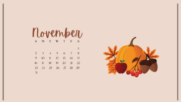 30 Free November 2025 Desktop Calendar Backgrounds (EASY DOWNLOAD)