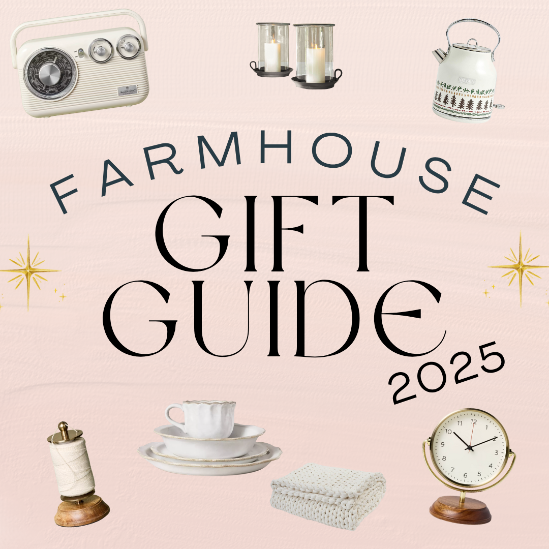 Discover 25 cozy farmhouse home gifts and decor ideas for 2025. Perfect for rustic home lovers, farmhouse enthusiasts, and anyone who adores cozy charm.