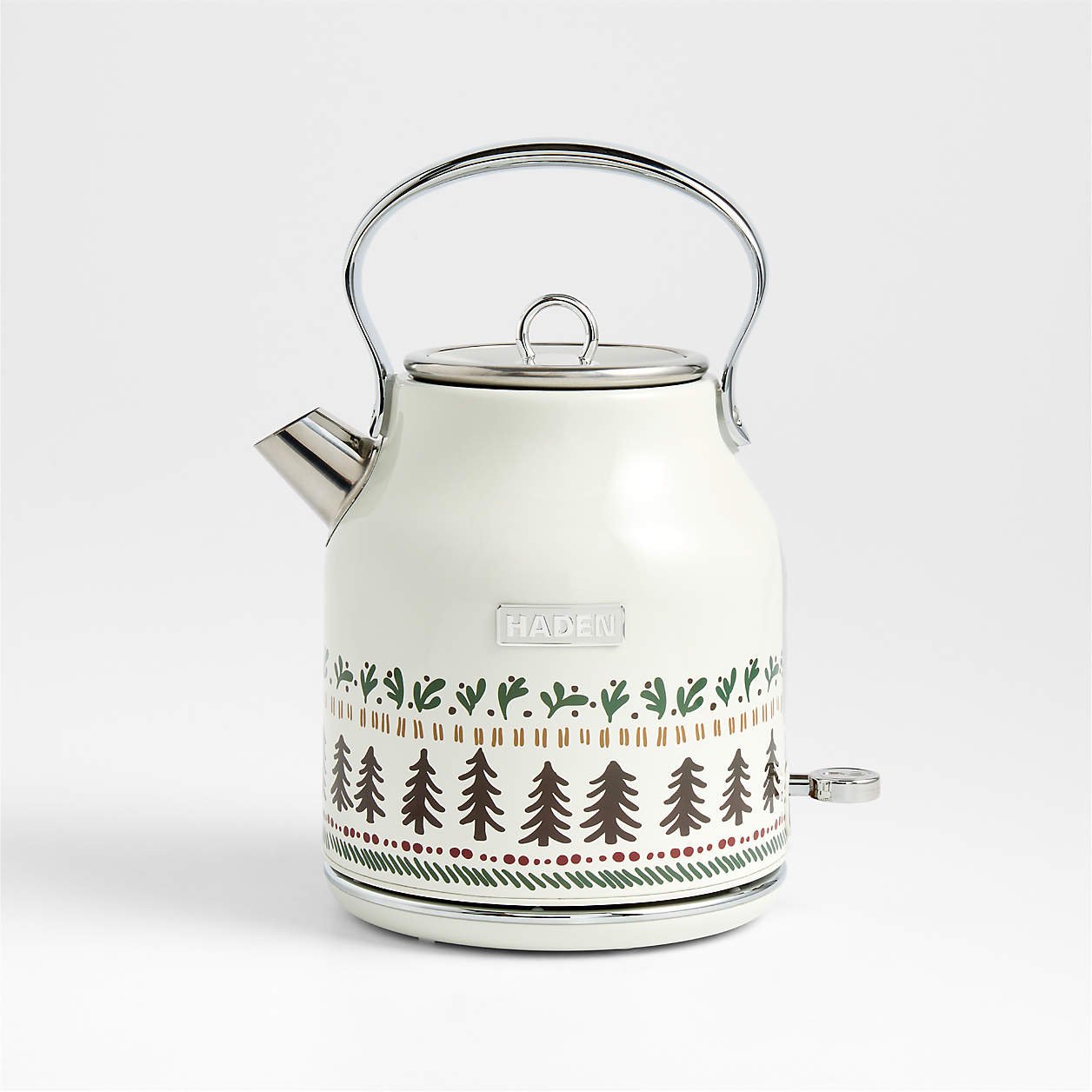haden nordic fair isle electric tea kettle farmhouse kitchen gift idea 2025