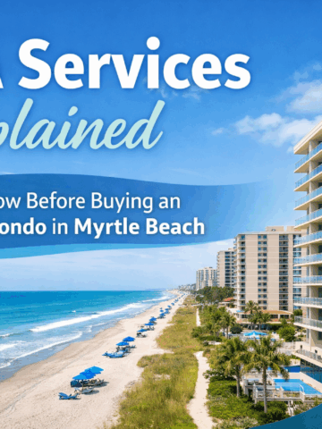 Learn what HOA services cover in Myrtle Beach oceanfront condos, including fees, maintenance, and community rules.