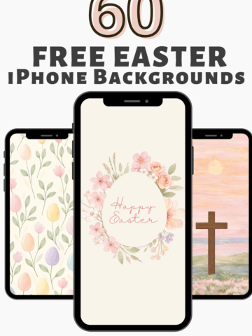 25 Free Easter iPhone Wallpapers (Pretty Spring Phone Backgrounds)