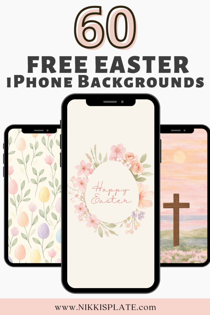 25 Free Easter iPhone Wallpapers (Pretty Spring Phone Backgrounds)