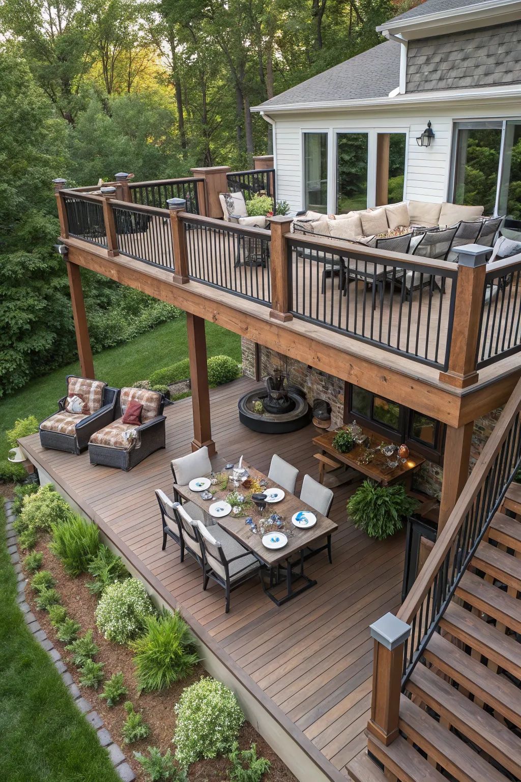 Boost your curb appeal with these luxury exterior renovations, from grand front porches to stone siding and oversized double doors.