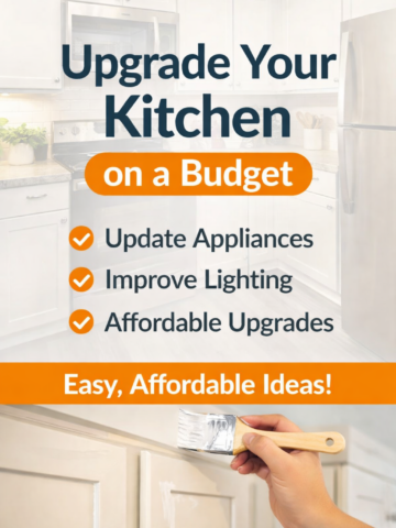 Budget kitchen upgrades with affordable ideas to update appliances, improve lighting, and refresh cabinets without a full remodel.
