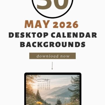 Free May 2026 Desktop Calendar Backgrounds: Here are your free May backgrounds for computers and laptops. Tech freebies for this month!
