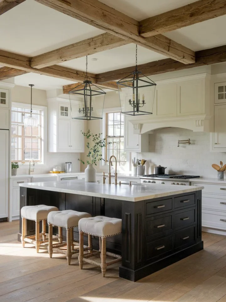 Discover 25 beautiful farmhouse pendant lights perfect for kitchen islands. These stylish lighting ideas instantly elevate your kitchen.