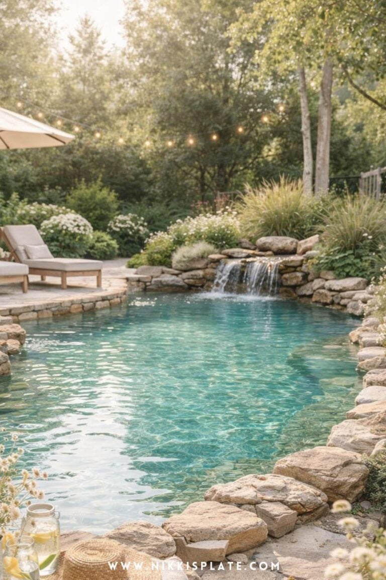 Natural Poll 25 Natural Swimming Pool Ideas: How to Create a Dreamy, Eco-Friendly ...