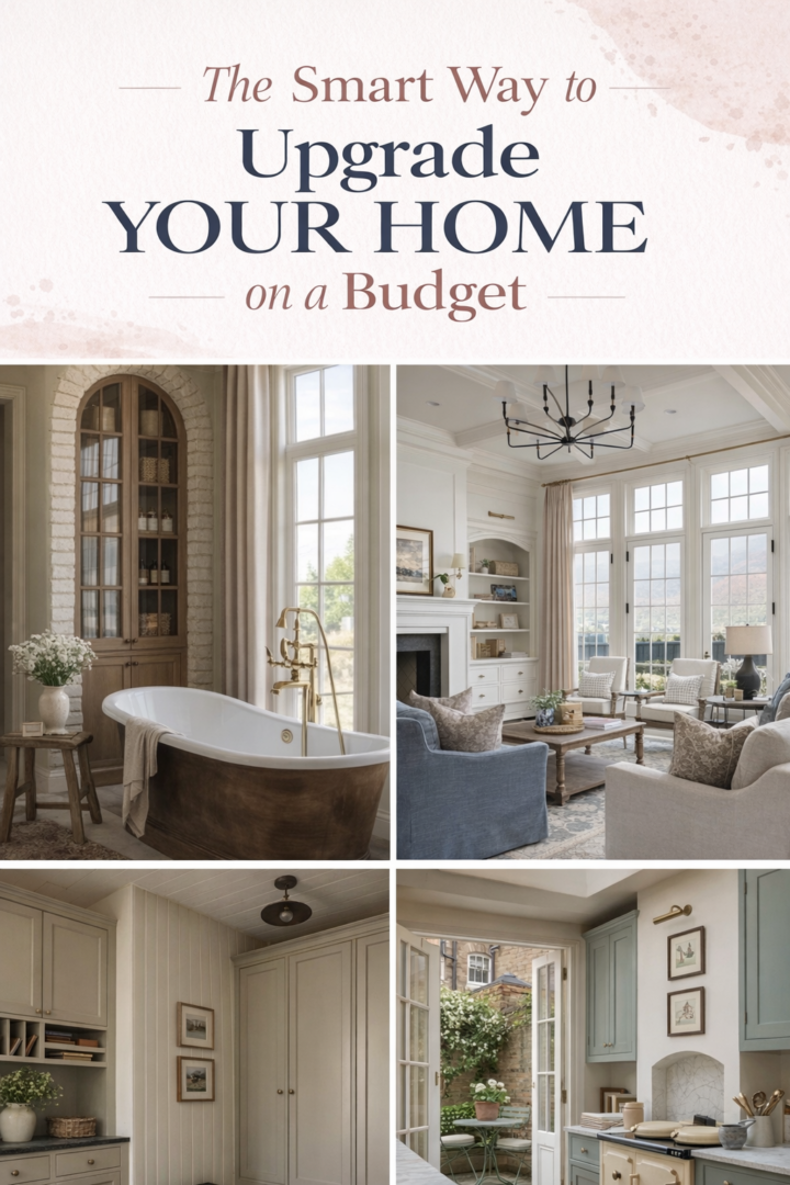 The Smart Way to Upgrade Your Home on a Budget - Nikki's Plate