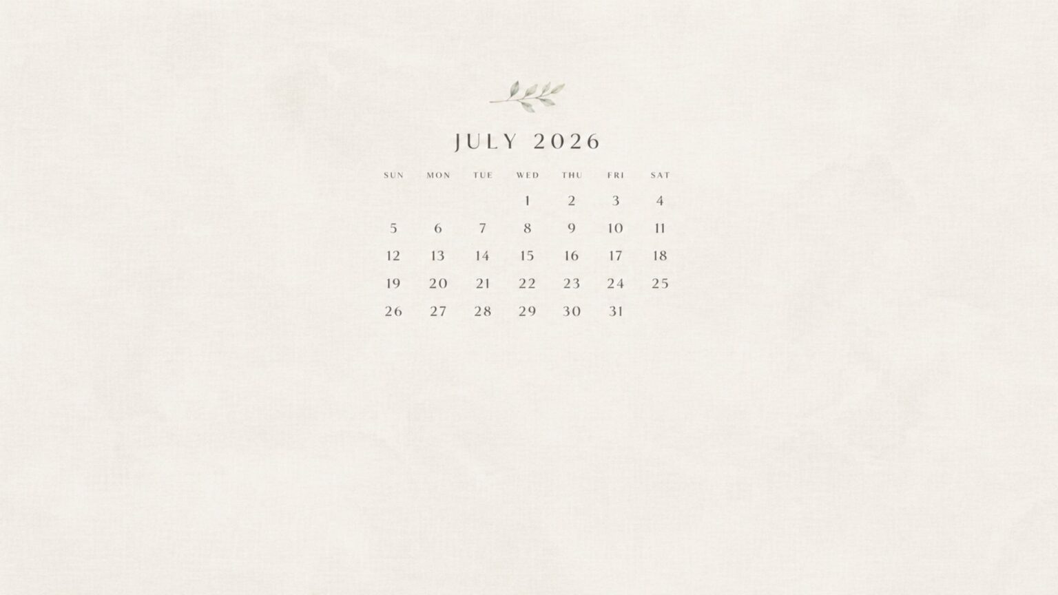 35 Free July 2026 Desktop Calendar Backgrounds (EASY DOWNLOAD)
