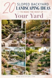 20 Sloped Backyard Landscaping Ideas to Make the Most of Your Yard