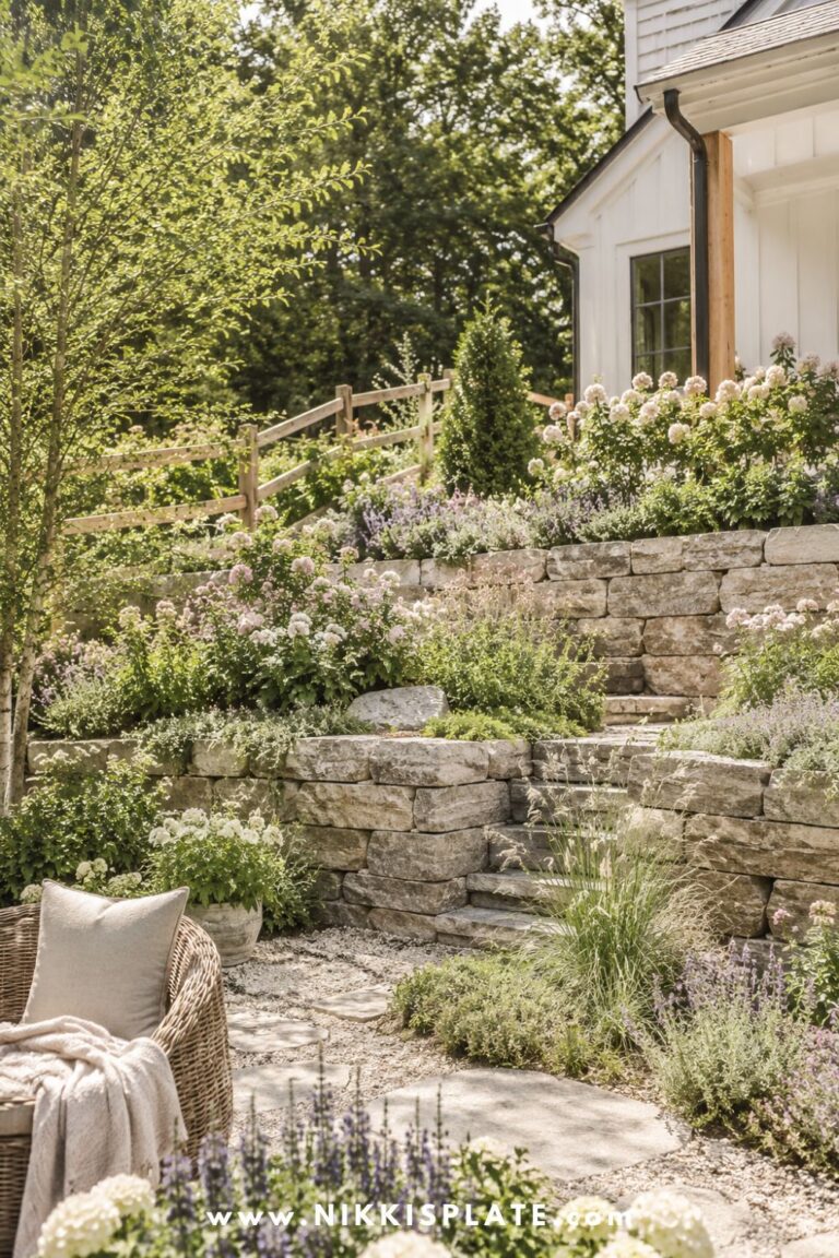 20 Sloped Backyard Landscaping Ideas to Make the Most of Your Yard