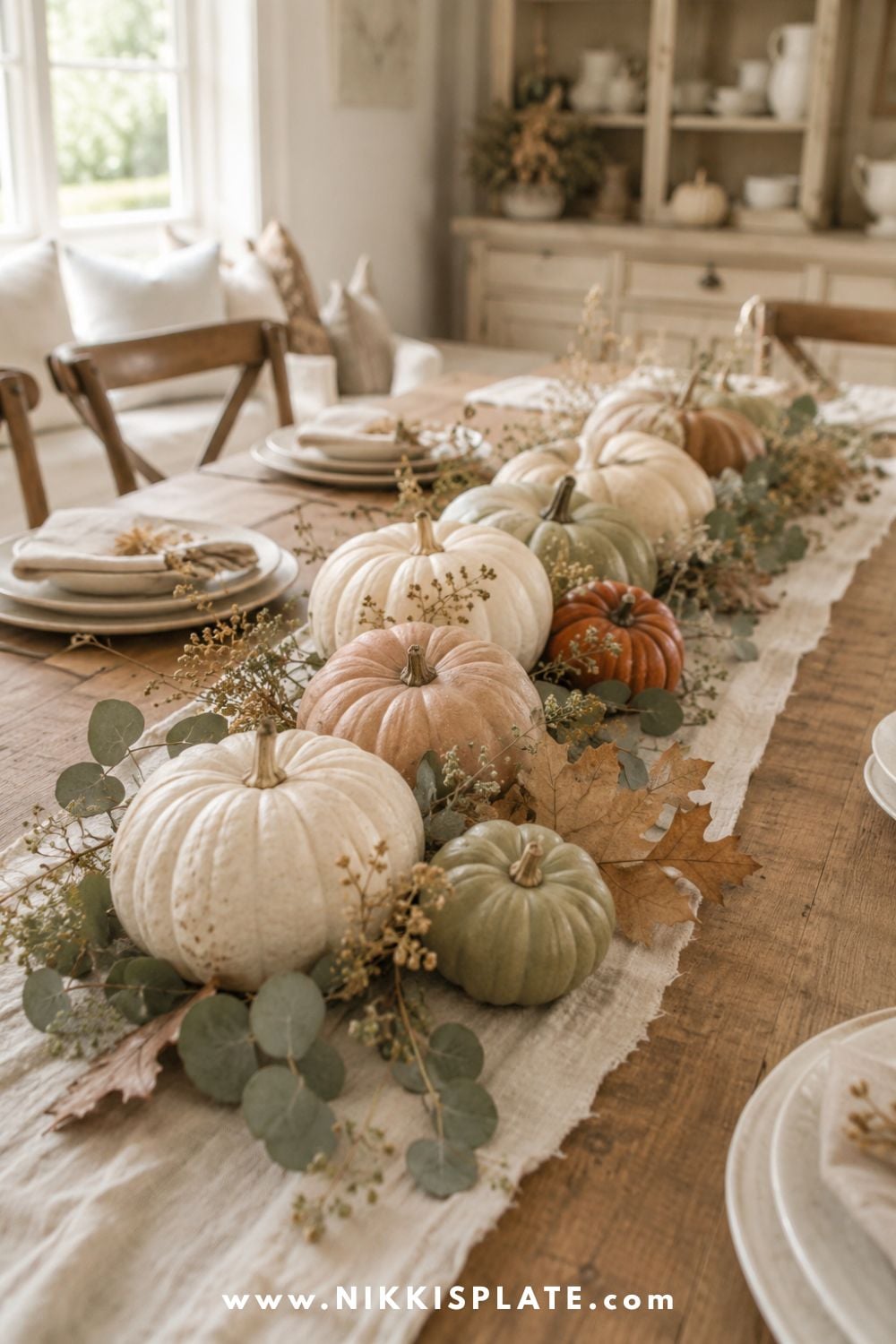 Simple Fall Table Decor
